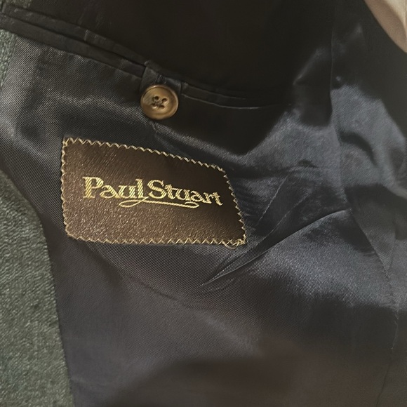 PAUL STUART CASHMERE & SILK SIZE 42 L MENS SPORTS JACKET - Picture 9 of 16